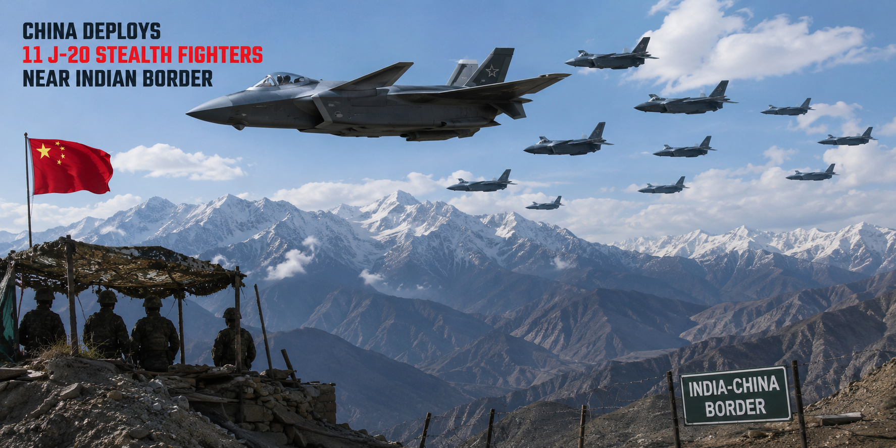 China deploys in Indian boarder on July 27, 2026 at 10:01 AM