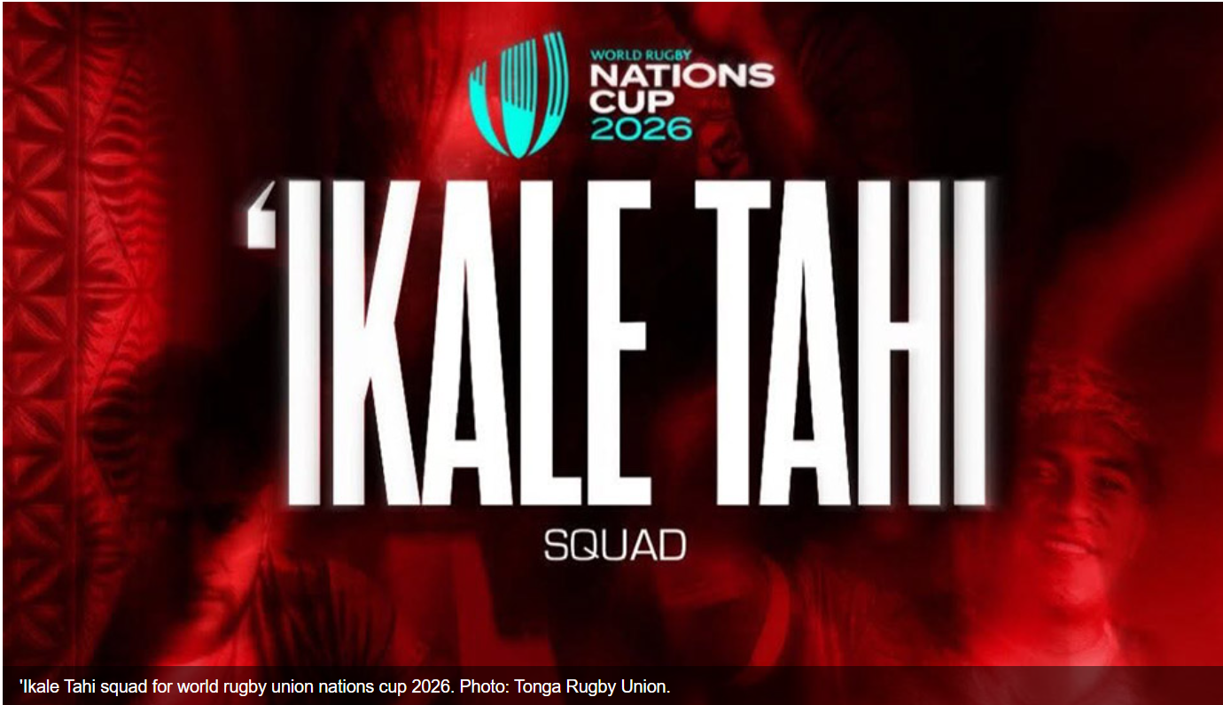 Tonga Names Proud ‘Ikale Tahi Squad for Nations Cup Campaign