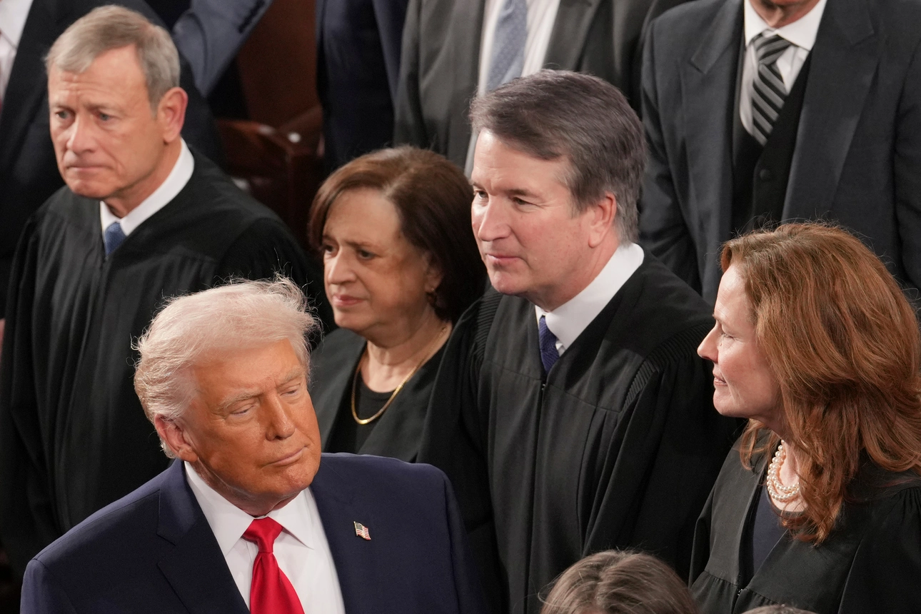 Supreme court clash defining the limits of presidential power in Trump’s second term