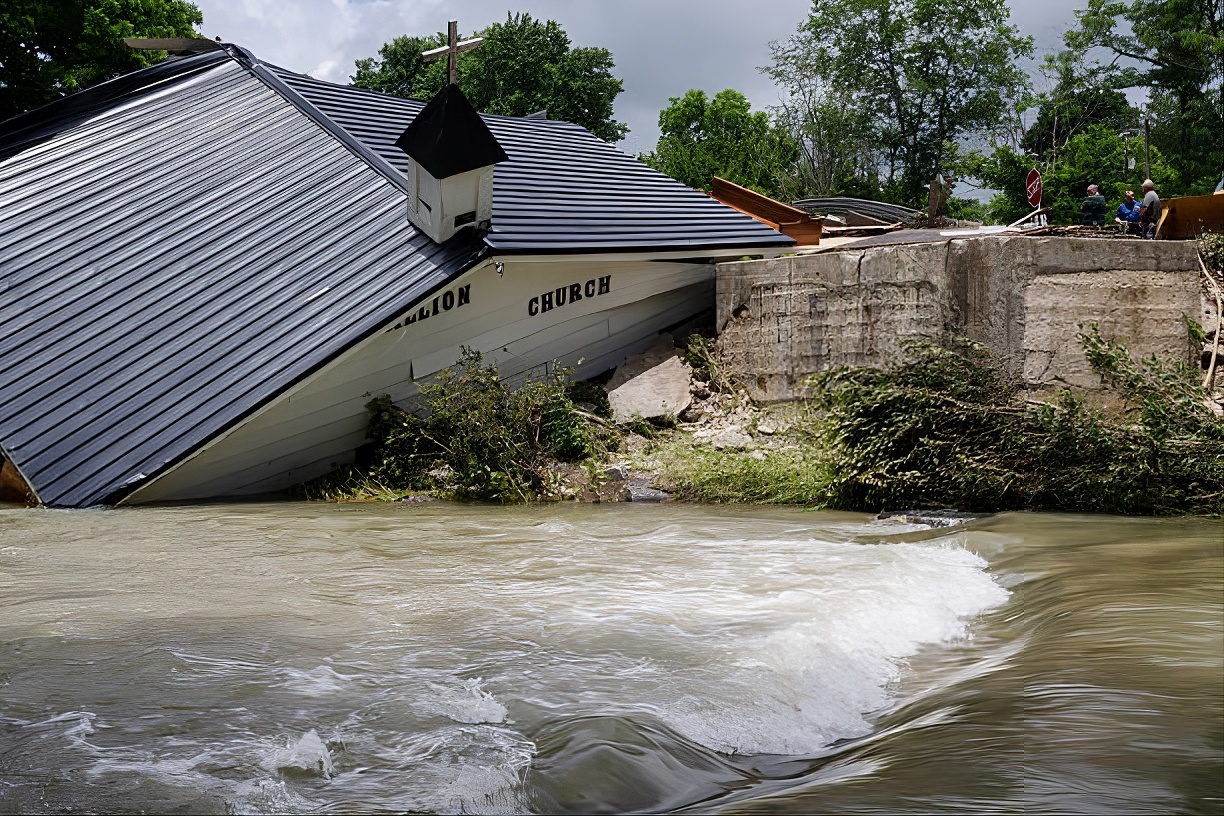 Rising waters, rising alarms as deadly floods expose America’s growing climate strain