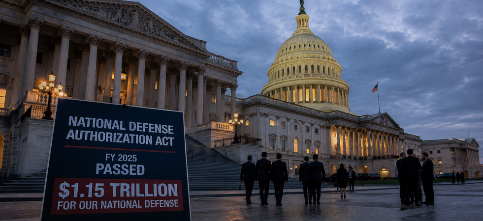US house almost passes $1.15 trillion defense bill while in Iran war division