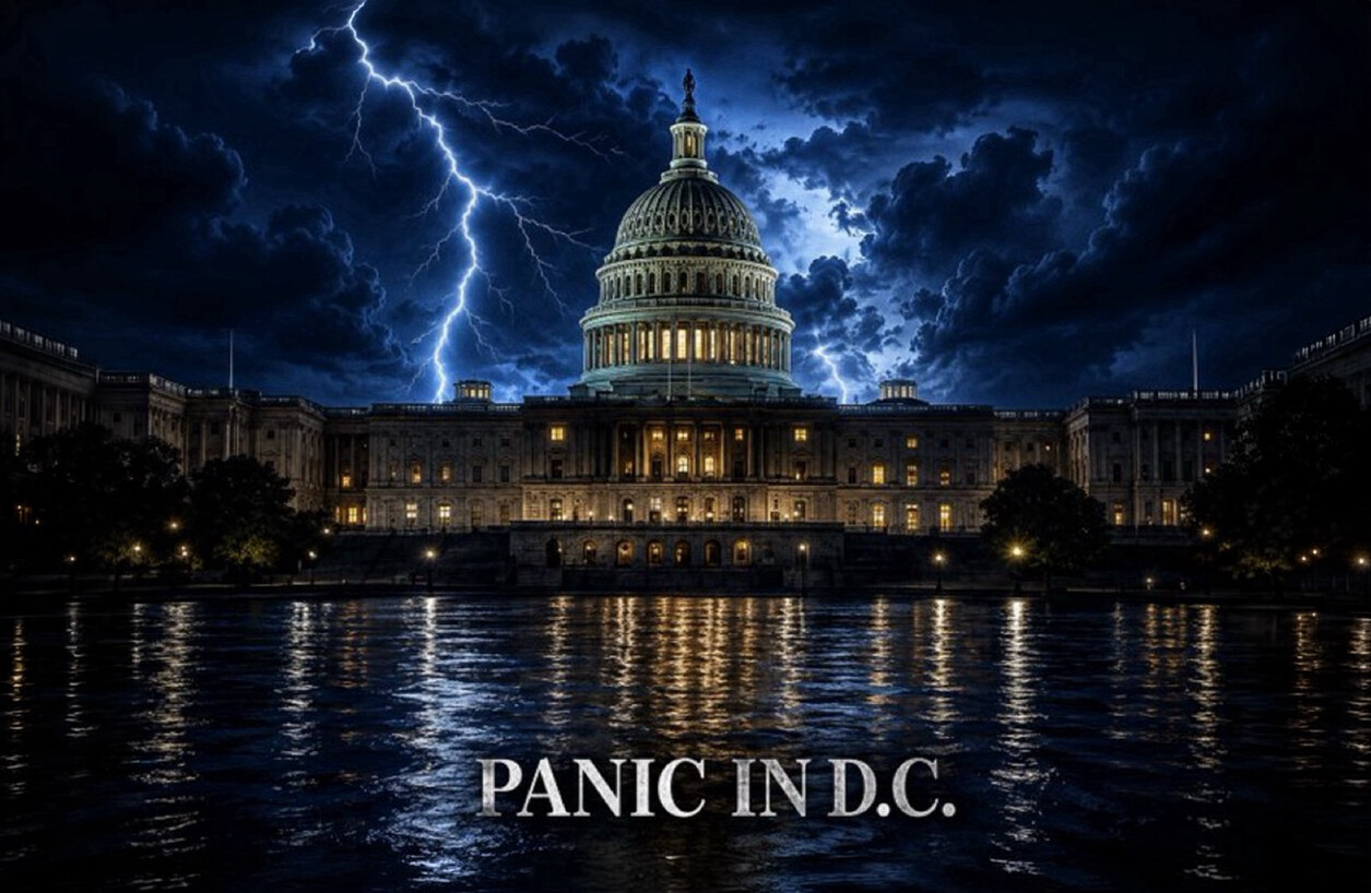 Former President Donald J. Trump posted a graphic depicting the U.S.