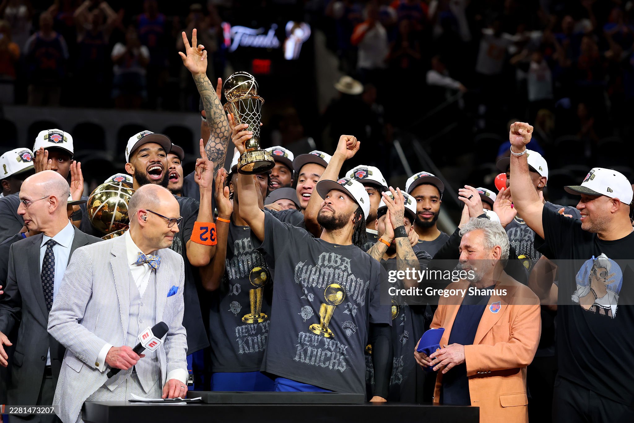 The New York Knicks finally ended their 53-year championship drought