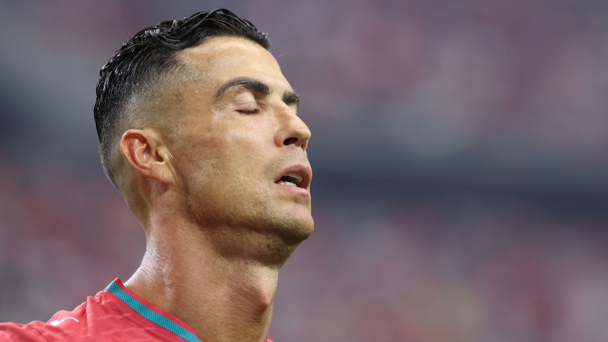 Cristiano Ronaldo Reacts after Portugal's FIFA World Cup elimination in Philadelphia, Pennsylvania, USA. Photo: Jerome Miron/Imagn Images. © 2026.
