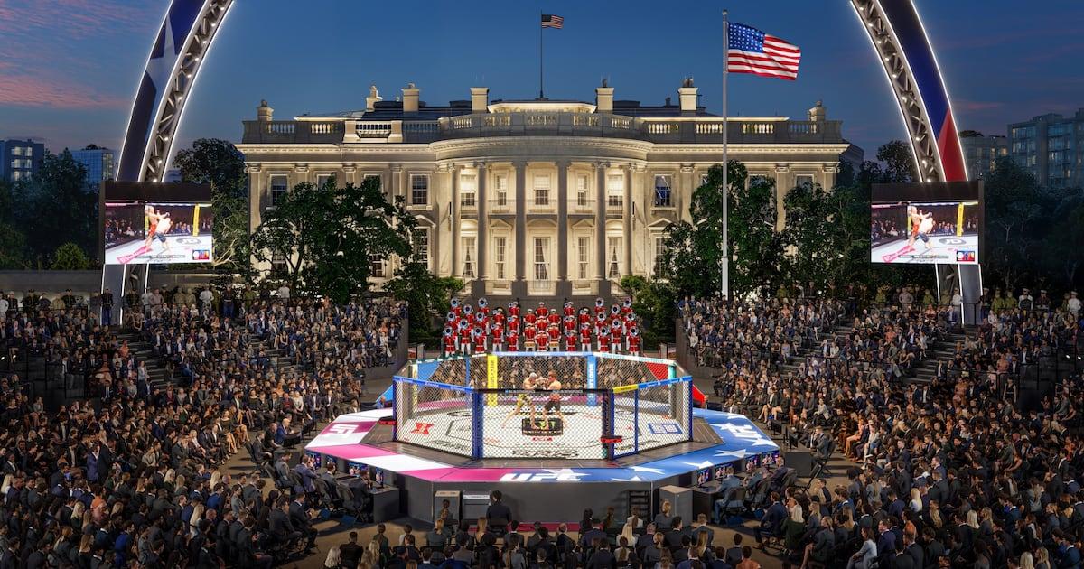 Cage Fight At The White House: When Politics Stepped Into the Octagon