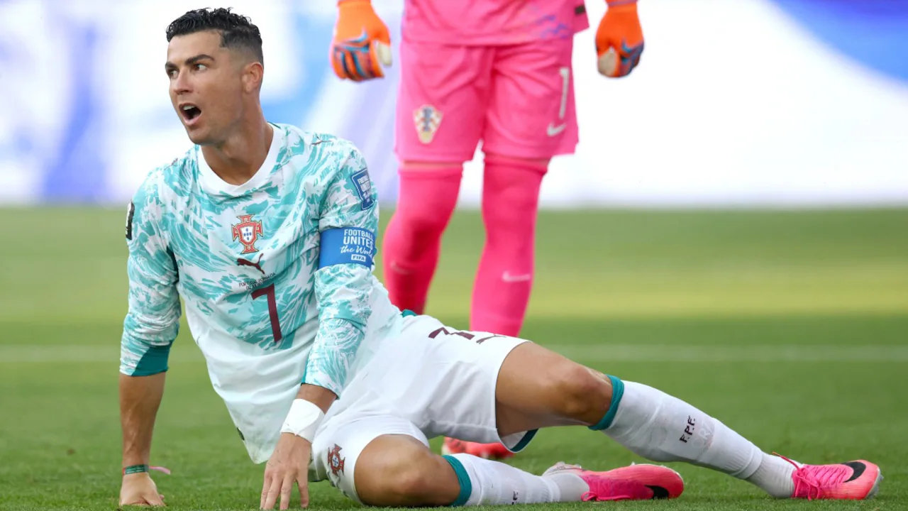 Cristiano Ronaldo during the round of 32 knockout match against Croatia in Toronto Stadium, Toronto. Photo: Vedant Yandav/NDTV
