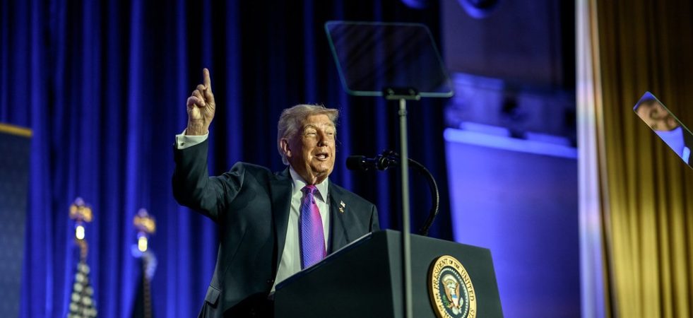 Trump Posts Cryptic Image Marking Vandalism With Word RIP