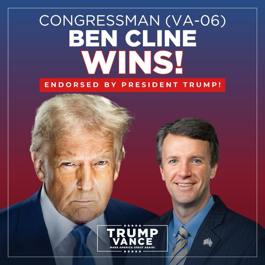President Donald J. Trump posted a message on Truth Social celebrating the victory of Rep.