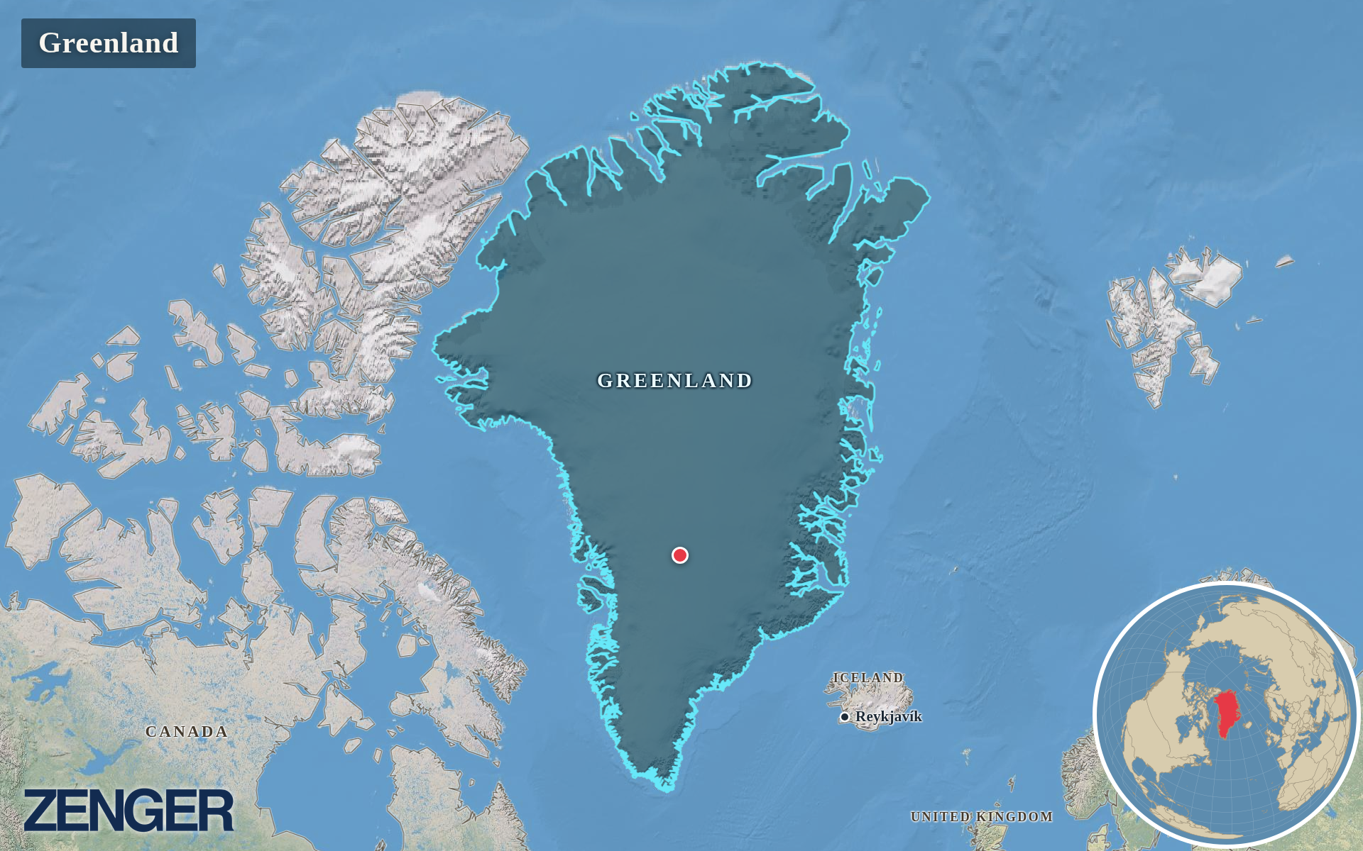 Protomaps / Natural Earth - Greenland