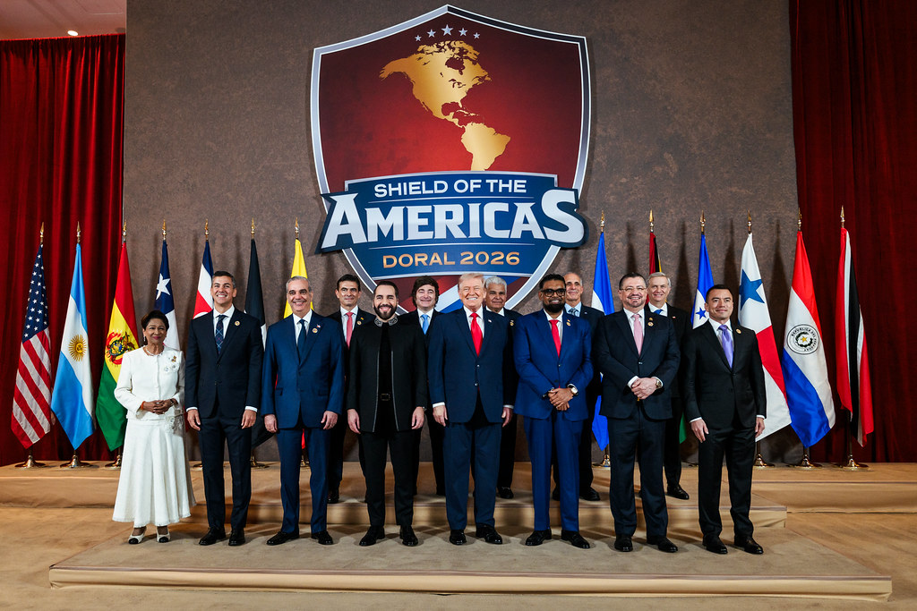President Donald J. Trump posed at Washington D.C.
