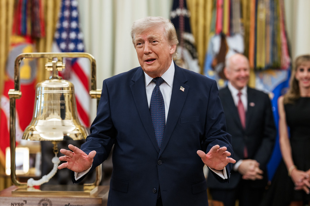 President Donald J. Trump posed at WASHINGTON D.C.