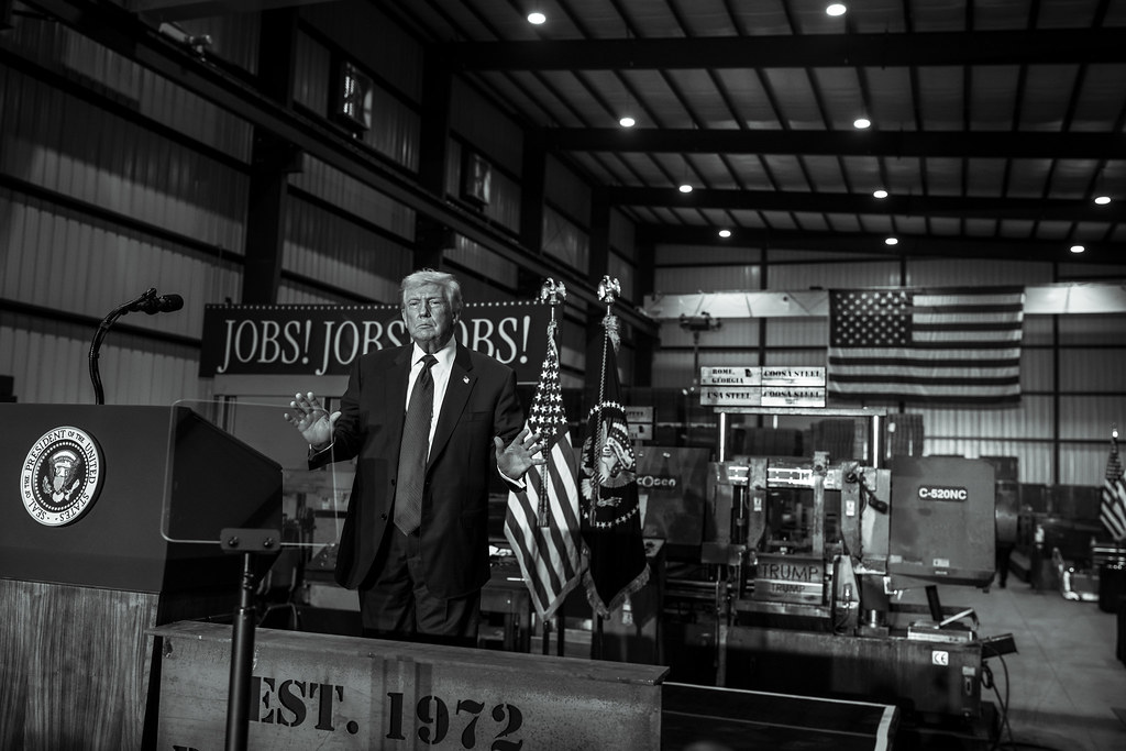 President Donald J. Trump posed at WASHINGTON D.C.