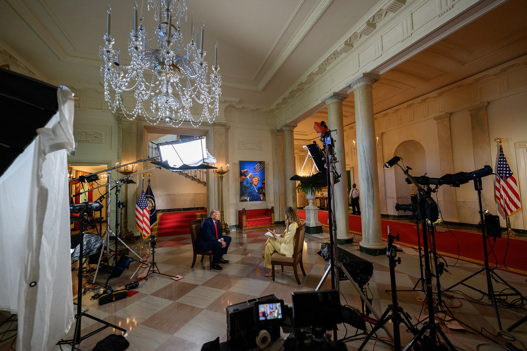 47th President Donald J. Trump issued a statement at Washington D.C.