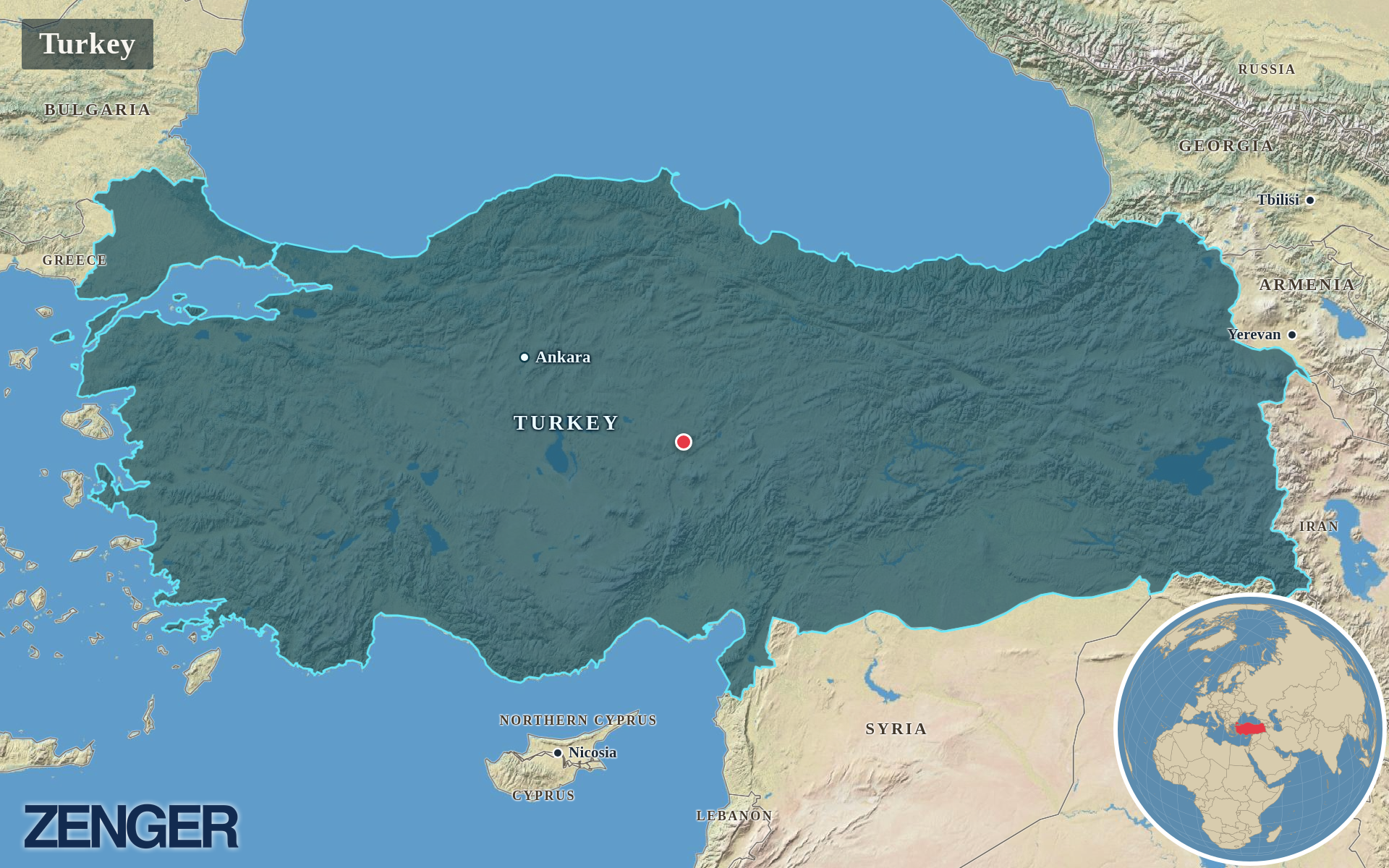 Protomaps / Natural Earth - Turkey