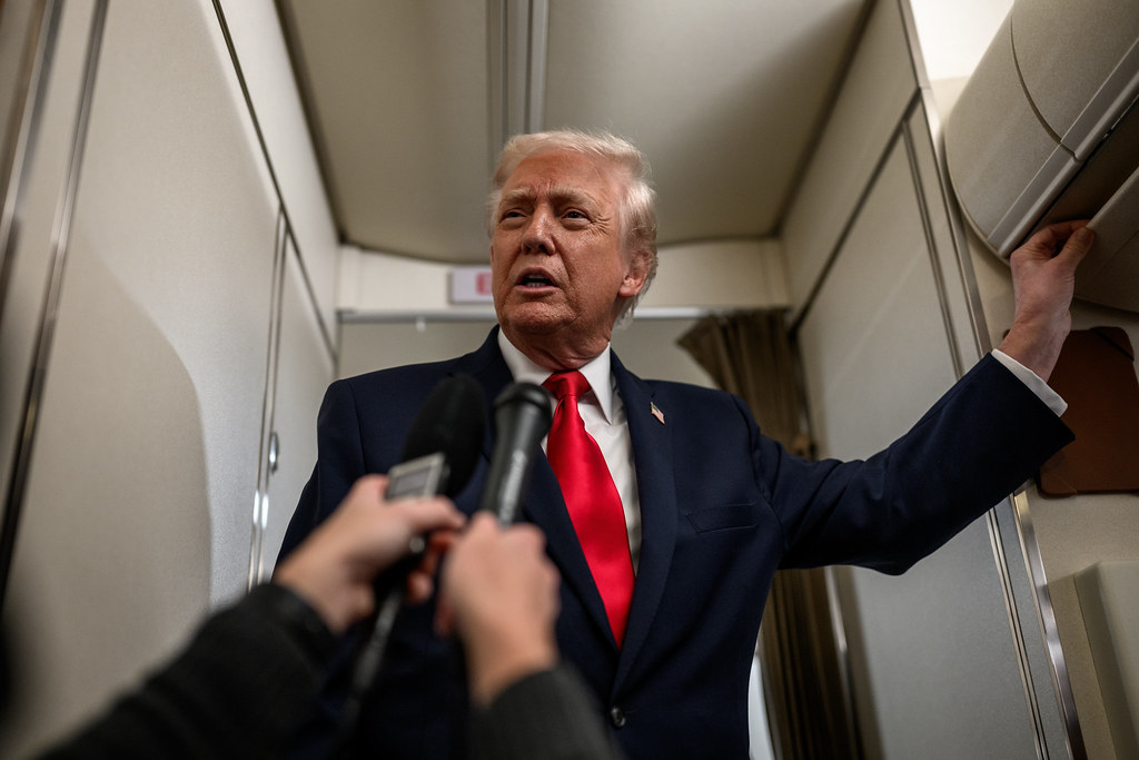 President Donald J. Trump posed at WASHINGTON D.C.