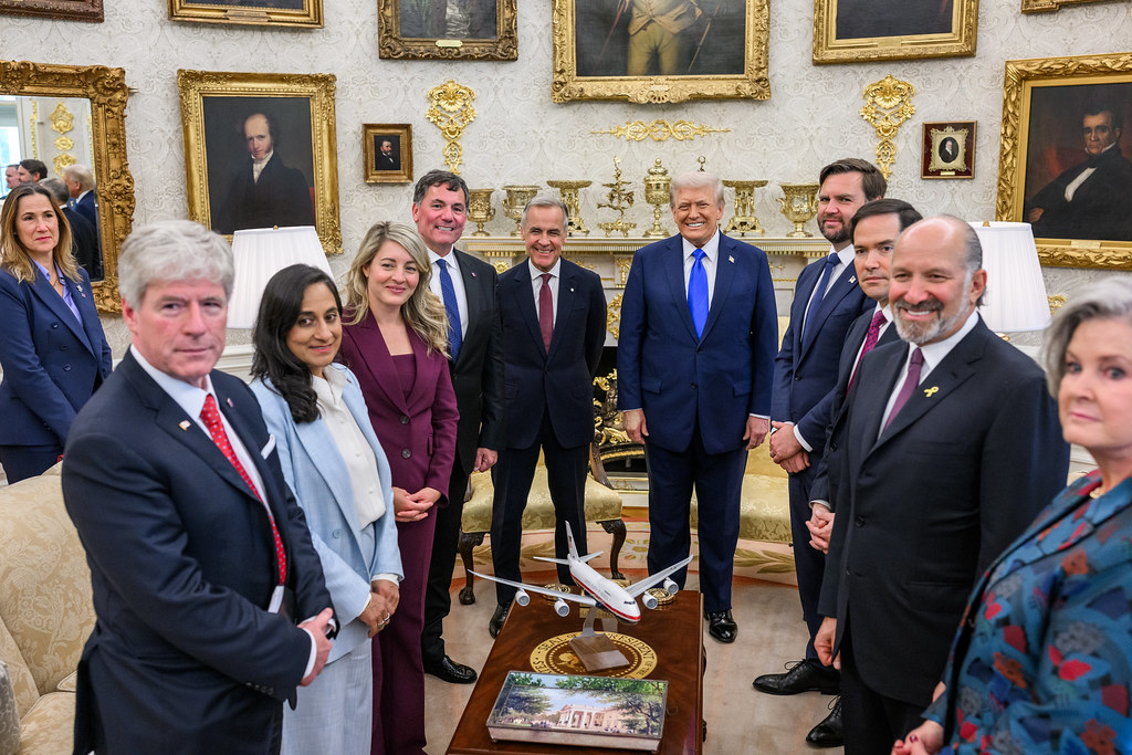 President Donald J. Trump posed at Washington D.C.