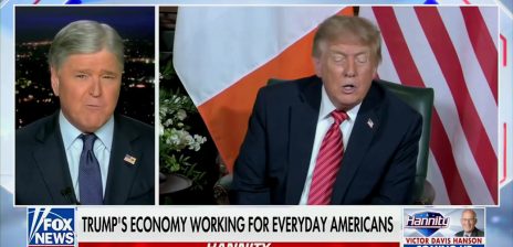 Trump touts record-low poverty and booming economy in shared video