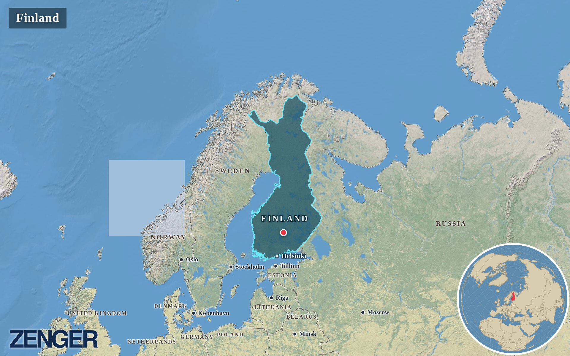 Protomaps / Natural Earth - Finland