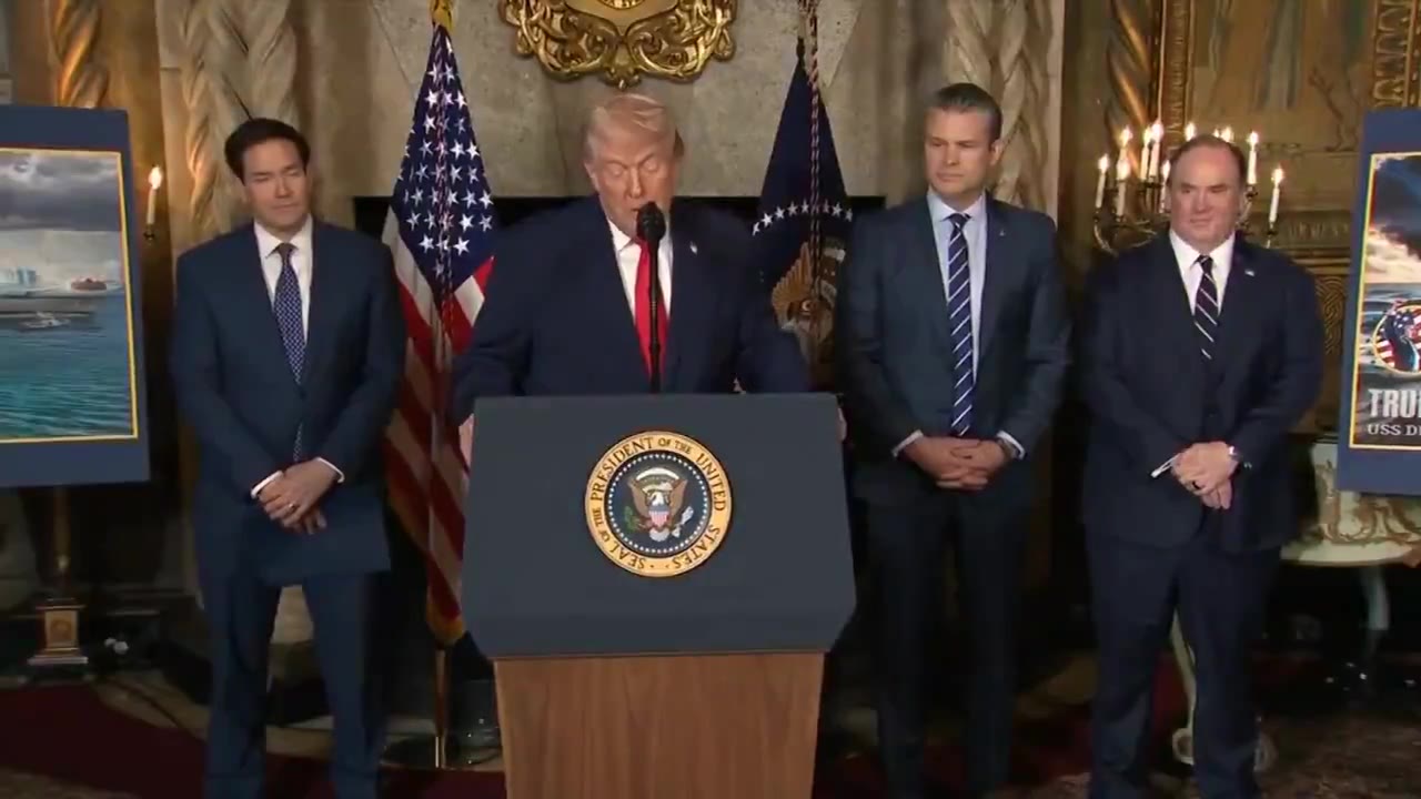 Trump says he approved two of the largest battleships ever built