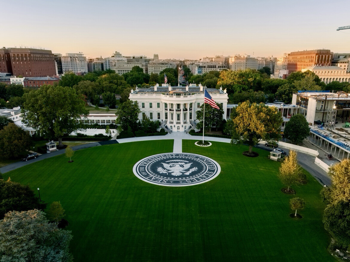 Trump Says White House Facade Fully Restored, Shares Aerial Photos