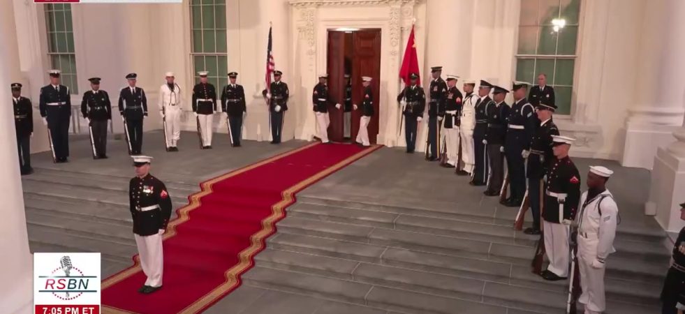 Trump Shares Military Drill Videos Without Commentary