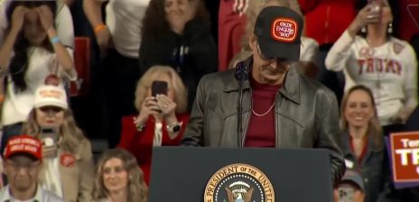 Trump Shares Video of Speaker Attacking Media, Praising Him as “Toughest” President