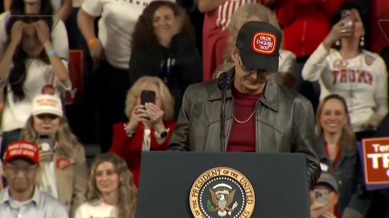 Trump Shares Video of Speaker Attacking Media, Praising Him as “Toughest” President