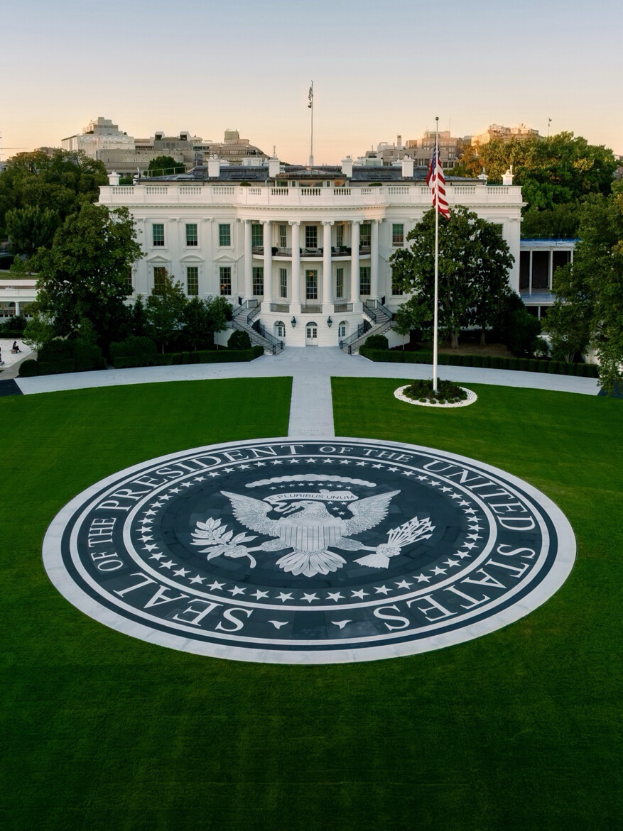 The White House posed at Washington D.C. on 10/15/2026.