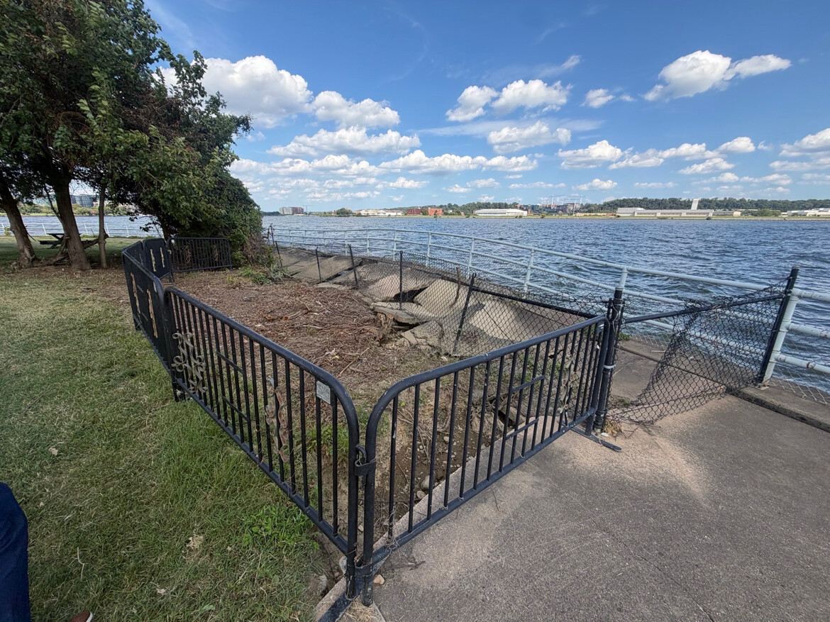 Trump Shares Photos of Waterfront Damage and Flooding