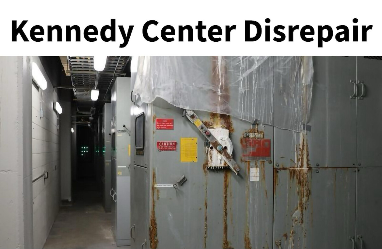 Trump Posts Images of Rusted Electrical Panels at Kennedy Center