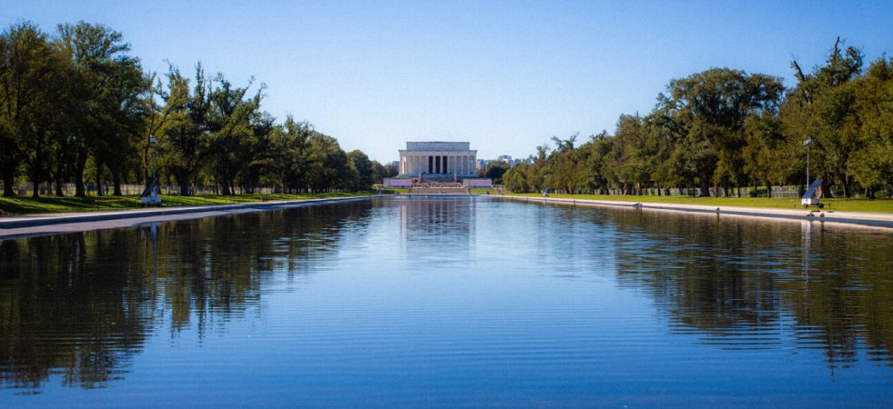 Trump Says Reflecting Pool Is 85% Full After Months of Repairs