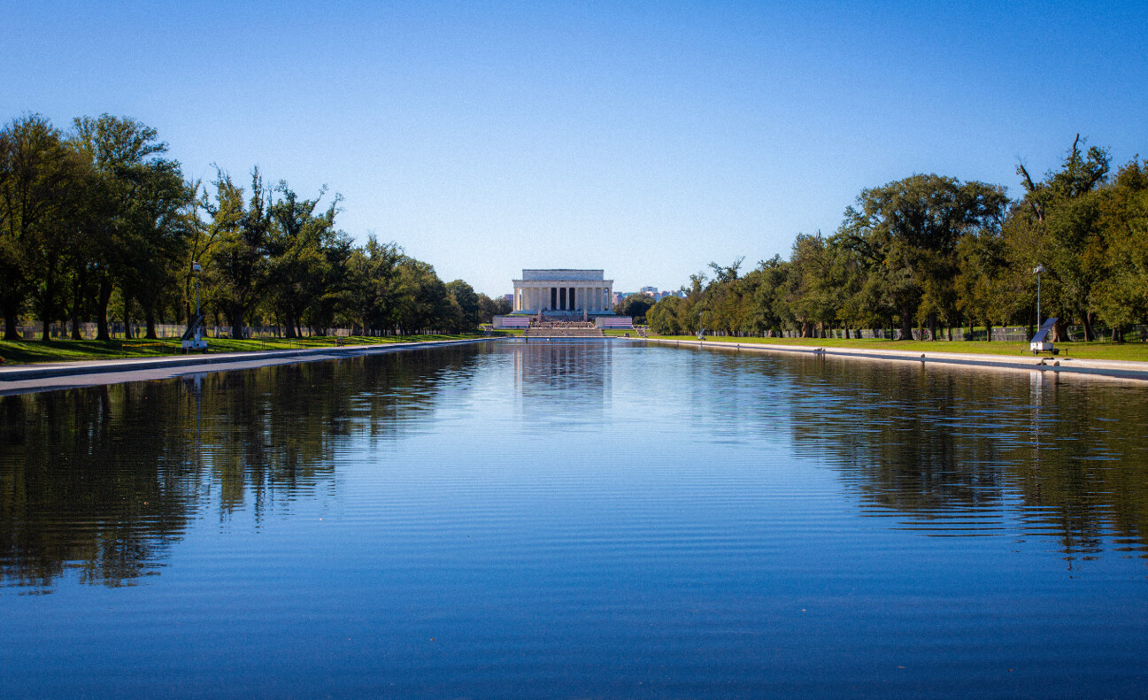 Trump Says Reflecting Pool Is 85% Full After Months of Repairs