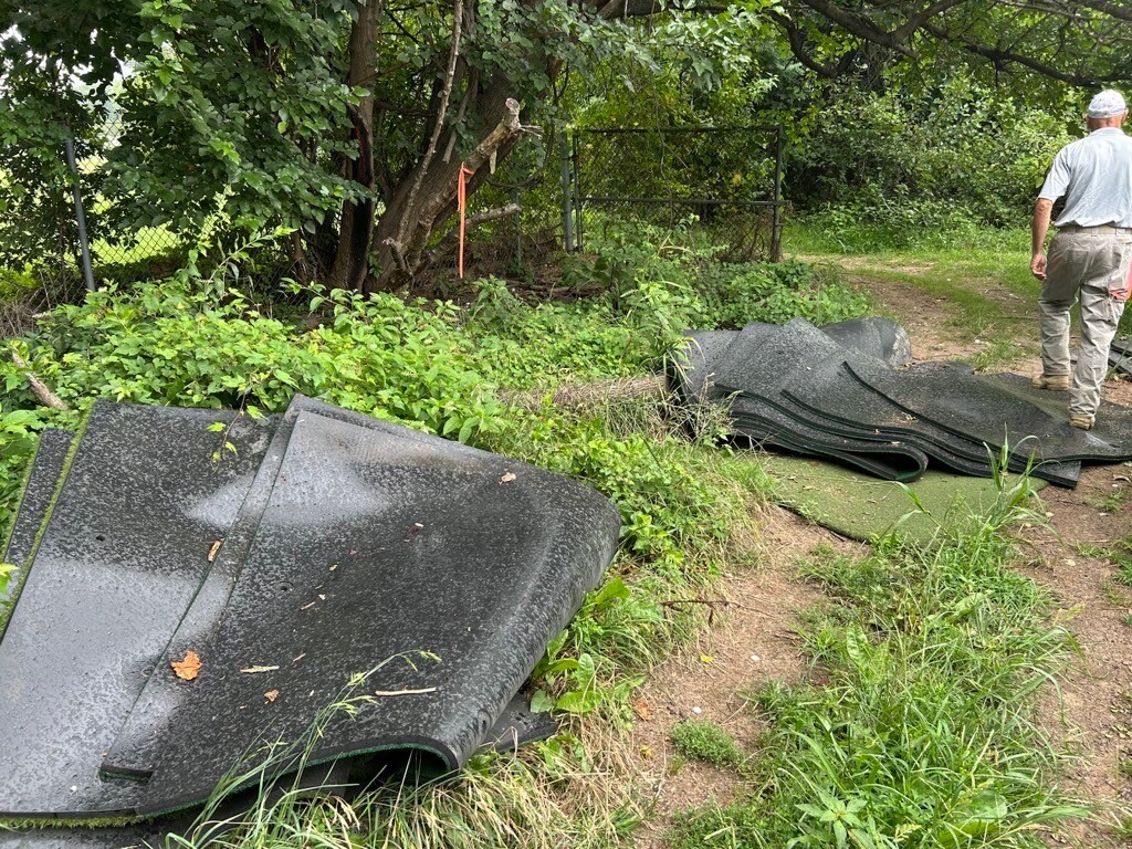 47th President Donald J. Trump shared photos of a neglected golf driving range at an undisclosed location on 10/20/2026.