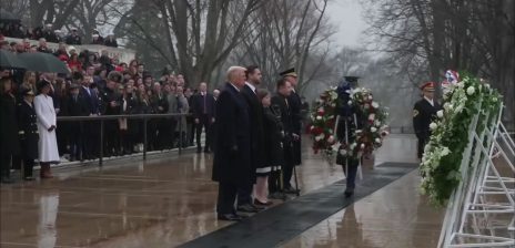Trump Shares Post Praising Wounded Warrior Wreath-Laying at Arlington