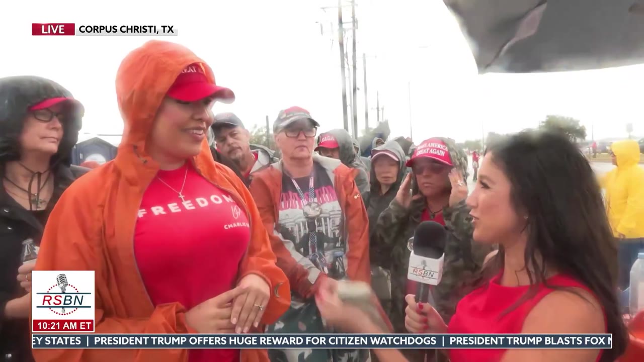 Trump Posts Video of Hispanic Supporter Praising Him in Corpus Christi