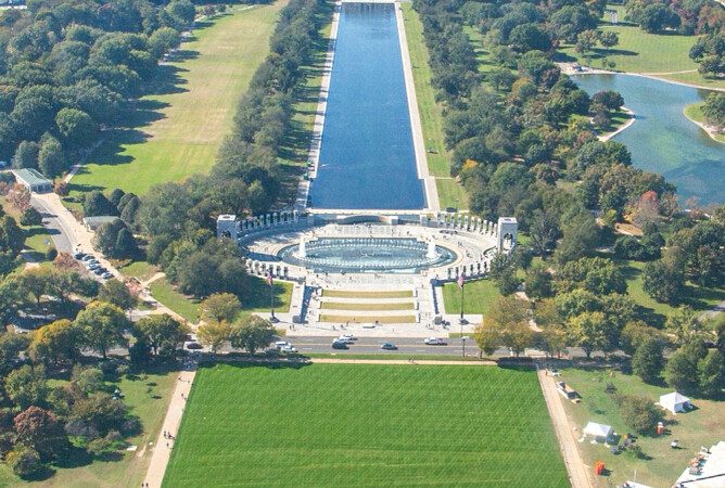 Trump Shares Aerial Photo of National Mall