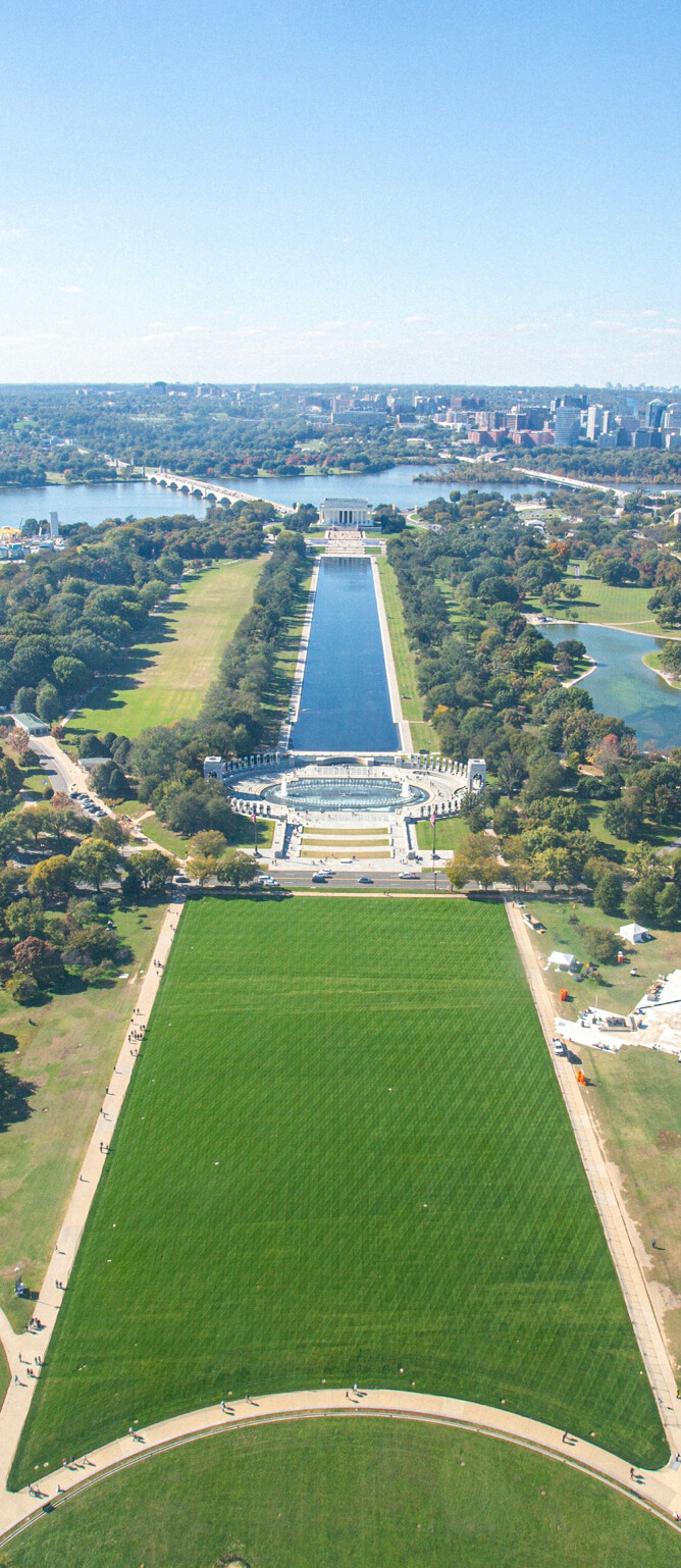 Trump Shares Aerial Photo of National Mall