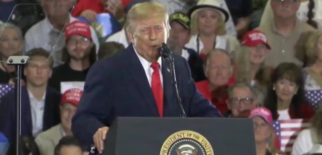 Trump shares a media post on Truth Social